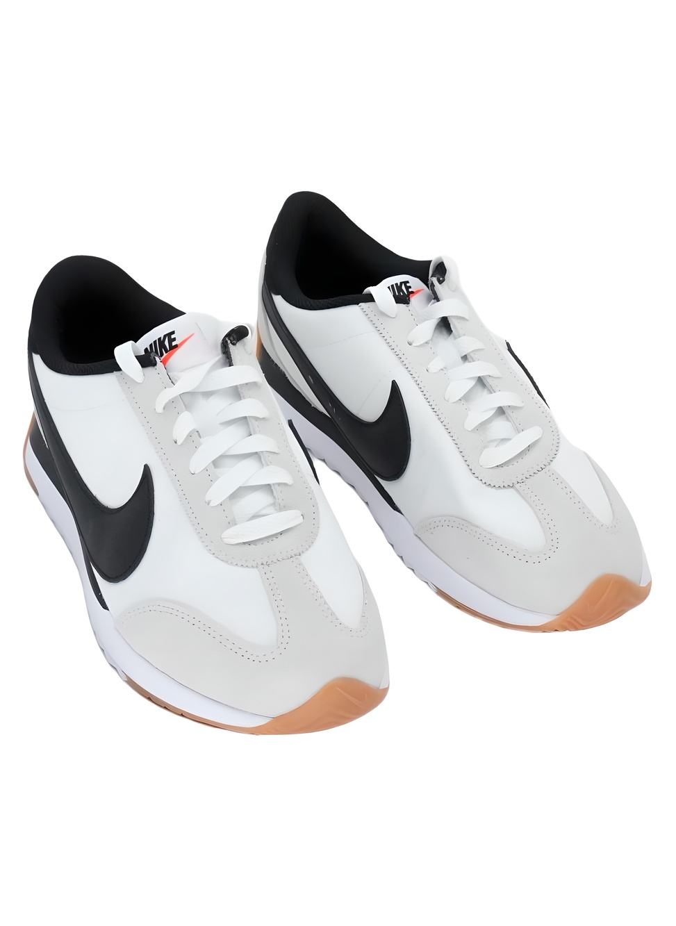 Nike Waffle Debut Sneakers White Black Gum Size 8M